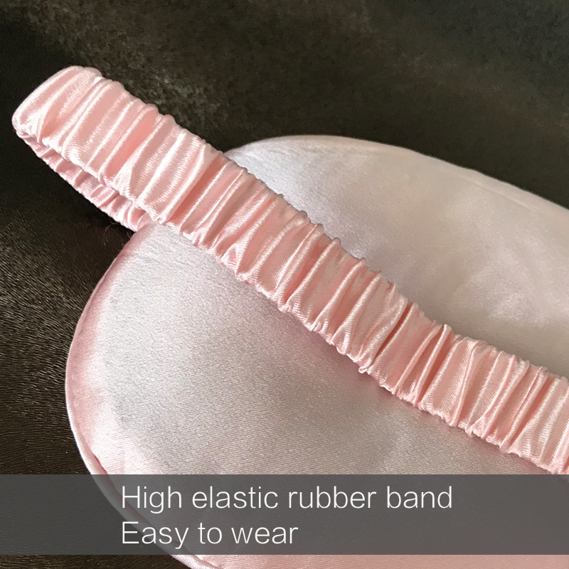 Sleep Masks 19 Momme Mulberry Silk Sleep Eye Mask Blindfold with Elastic Strap Soft Eye Cover Eyeshade for Night Sleeping Travel Nap 230701