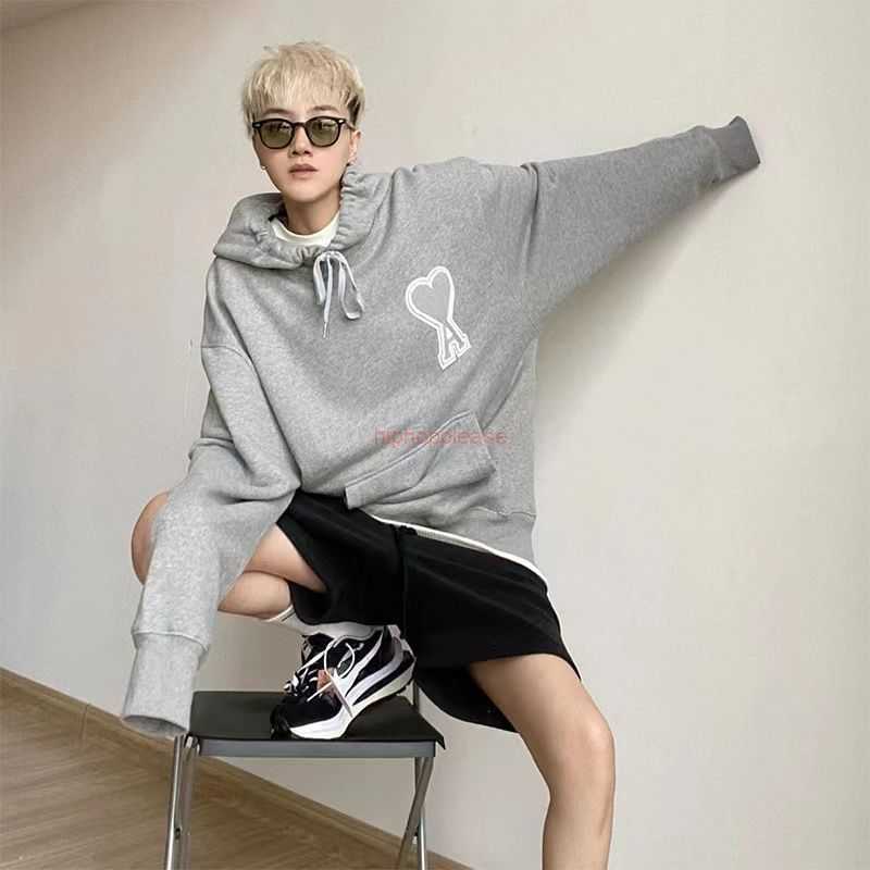 Ami Designer Fashion Clothing Mens Sweatshirts the Correct Version of Ami Love 2022fw Autumn Winter New Zhangzai Embroidered Couple Long Sleeve Loose Hooded, Shipping fee
Ami Designer Fashion Clothing Mens Sweatshirts the Correct Version of Ami Love 2022fw Autumn Winter New Zhangzai Embroidered Couple Long Sleeve Loose Hooded, Shipping fee