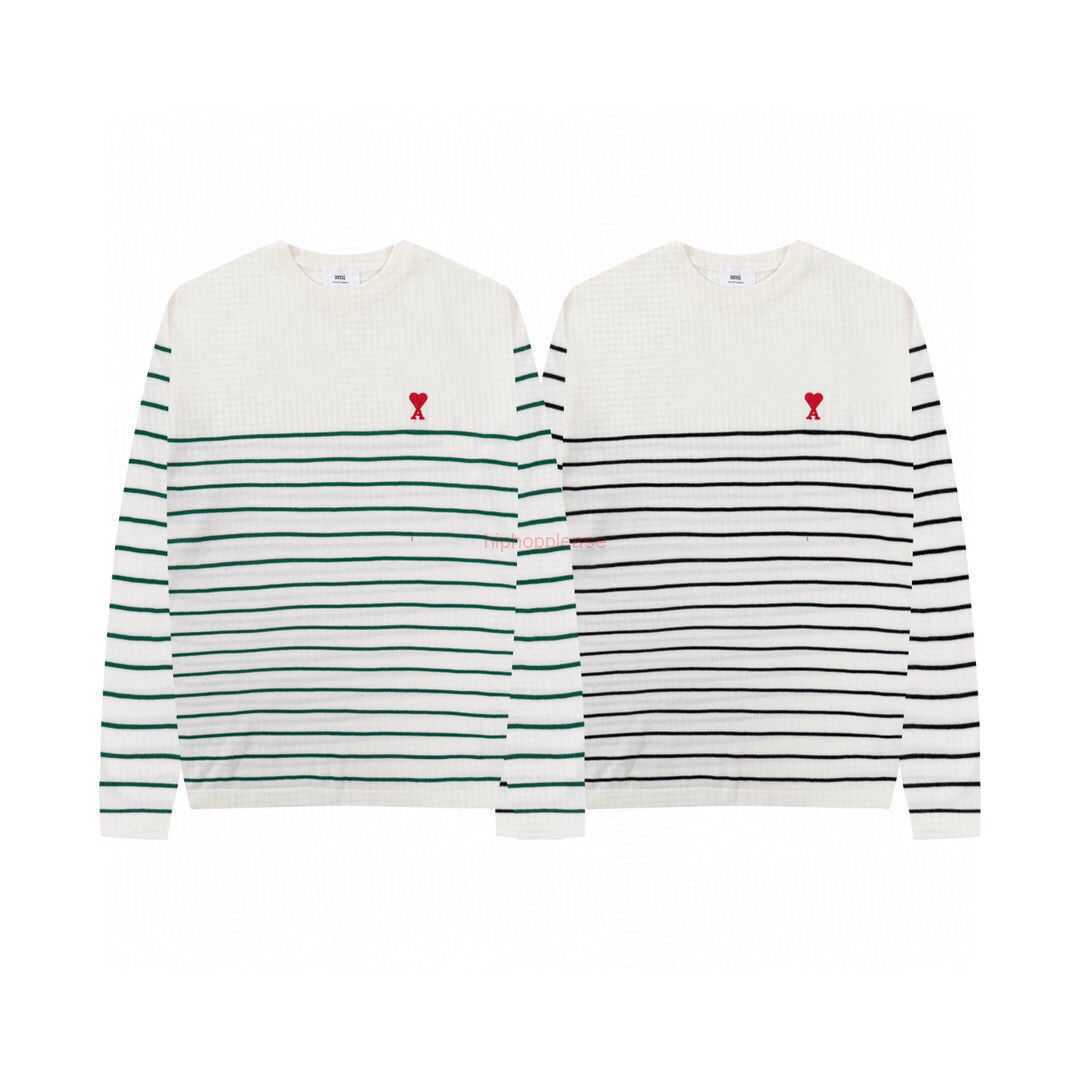 Ami Designer Fashion Clothing Sweaters the Correct Version of Ami Sweater Knitwear Little Heart a Embroidered Casual Bottoming Shirt for Men Women, Shipping fee
Ami Designer Fashion Clothing Sweaters the Correct Version of Ami Sweater Knitwear Little Heart a Embroidered Casual Bottoming Shirt for Men Women, Shipping fee