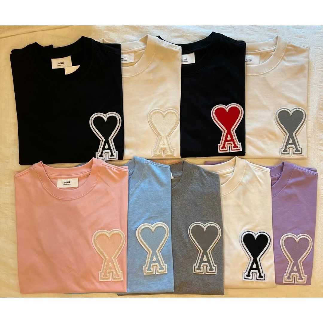 Ami Designer Fashion Clothing Tees Tshirts Ami Shirt 2022 Summer New Ami Love Round Neck Loose Cotton Short Sleeve T-shirt for Men Women Couples, Grey - big love
Ami Designer Fashion Clothing Tees Tshirts Ami Shirt 2022 Summer New Ami Love Round Neck Loose Cotton Short Sleeve T-shirt for Men Women Couples, Grey - big love