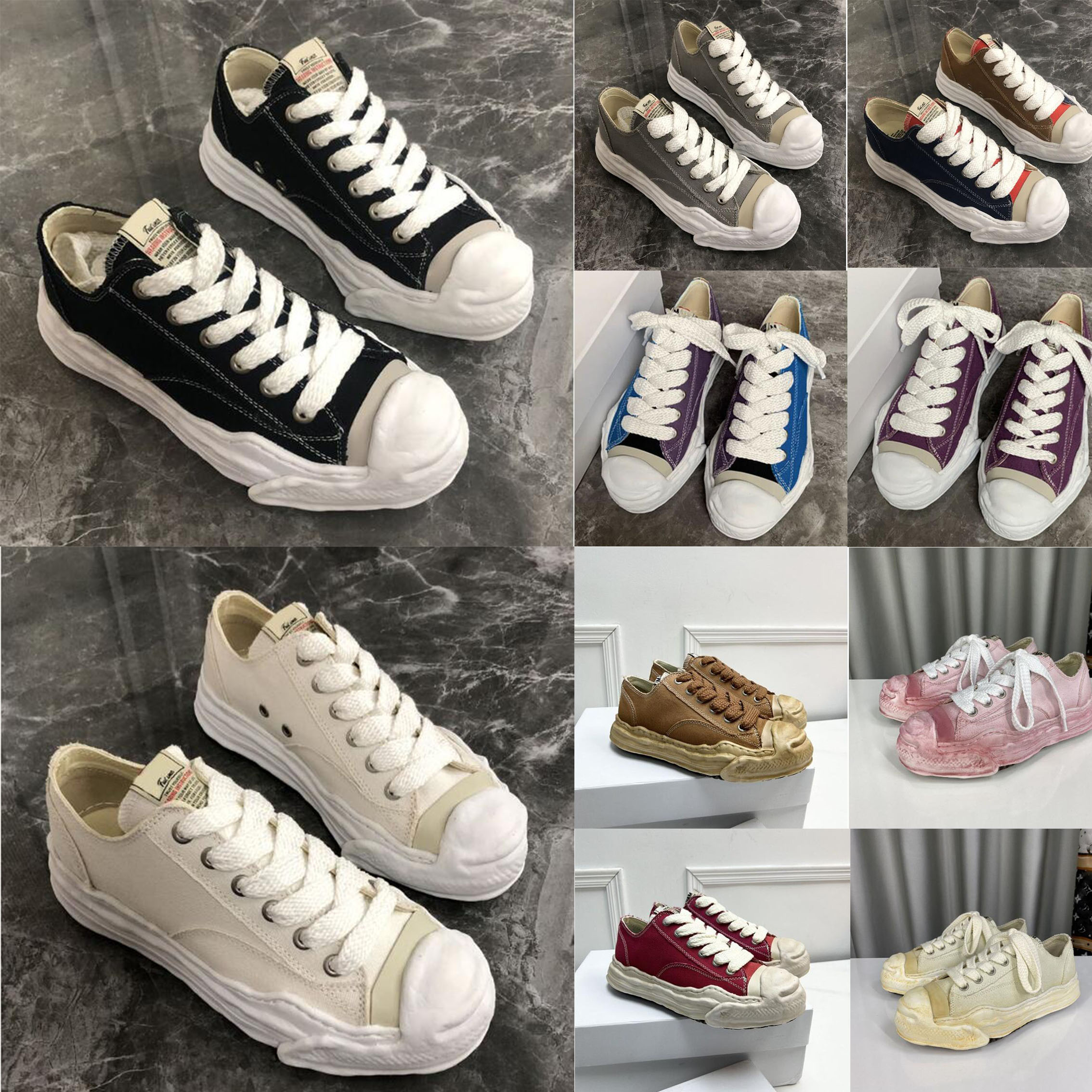 Designer casual shoes canvas shoes luxury MMY women's shoes lace sneakers new MMY Mason Mihara Yasuhiro shoelace frame., Blue
Designer casual shoes canvas shoes luxury MMY women's shoes lace sneakers new MMY Mason Mihara Yasuhiro shoelace frame., Blue