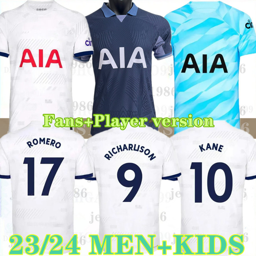 Kids 23 24 Tottenham SON BERGWIJN Soccer Jersey 2023 2024 RICHARLISON Football shirt PERISIC LENGLET ROMERO REGUILON KULUSEVSKI BENTANCUR RICHARLISON KANE 888, Gk
Kids 23 24 Tottenham SON BERGWIJN Soccer Jersey 2023 2024 RICHARLISON Football shirt PERISIC LENGLET ROMERO REGUILON KULUSEVSKI BENTANCUR RICHARLISON KANE 888, Gk