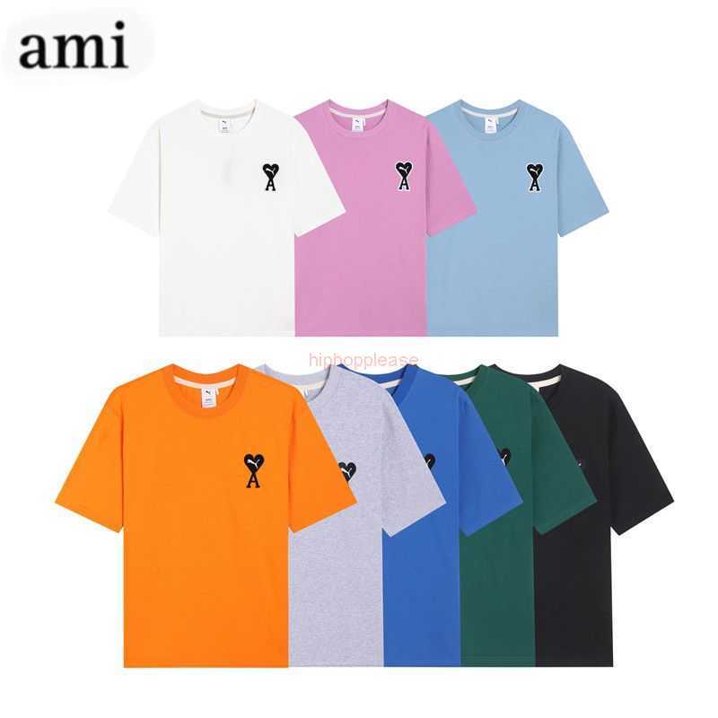 Ami Designer Fashion Clothing Tees Tshirts the Right Version Ami Co-branding Love Embroidery Short Sleeve Men Women Fashion Casual Loose Cotton Ins Lovers T-shirt, 615 black
Ami Designer Fashion Clothing Tees Tshirts the Right Version Ami Co-branding Love Embroidery Short Sleeve Men Women Fashion Casual Loose Cotton Ins Lovers T-shirt, 615 black