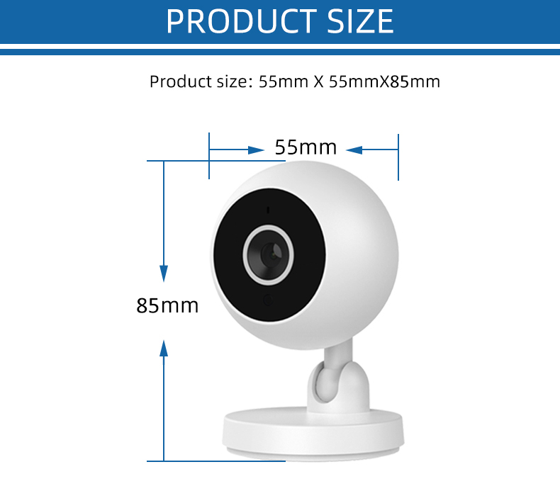 A2 1080P Outdoor Indoor Cameras WiFi Smart Wireless Camcorder Home Security P2P Camera Night Vision Video Micro Small Cam Mobile detection voice inter