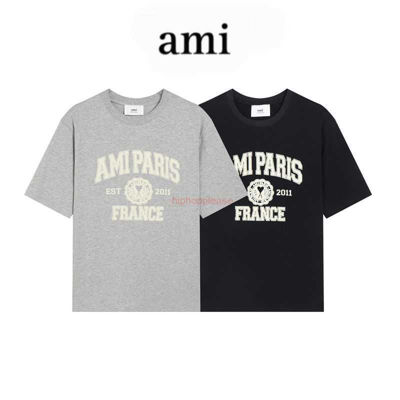 Ami Designer Fashion Clothing Tees Tshirts 2023 New Ami Commemorative Edition Emblem Print Love Short Sleeve Men's Women's Casual Loose Cotton Top T-shirt, Black
Ami Designer Fashion Clothing Tees Tshirts 2023 New Ami Commemorative Edition Emblem Print Love Short Sleeve Men's Women's Casual Loose Cotton Top T-shirt, Black
