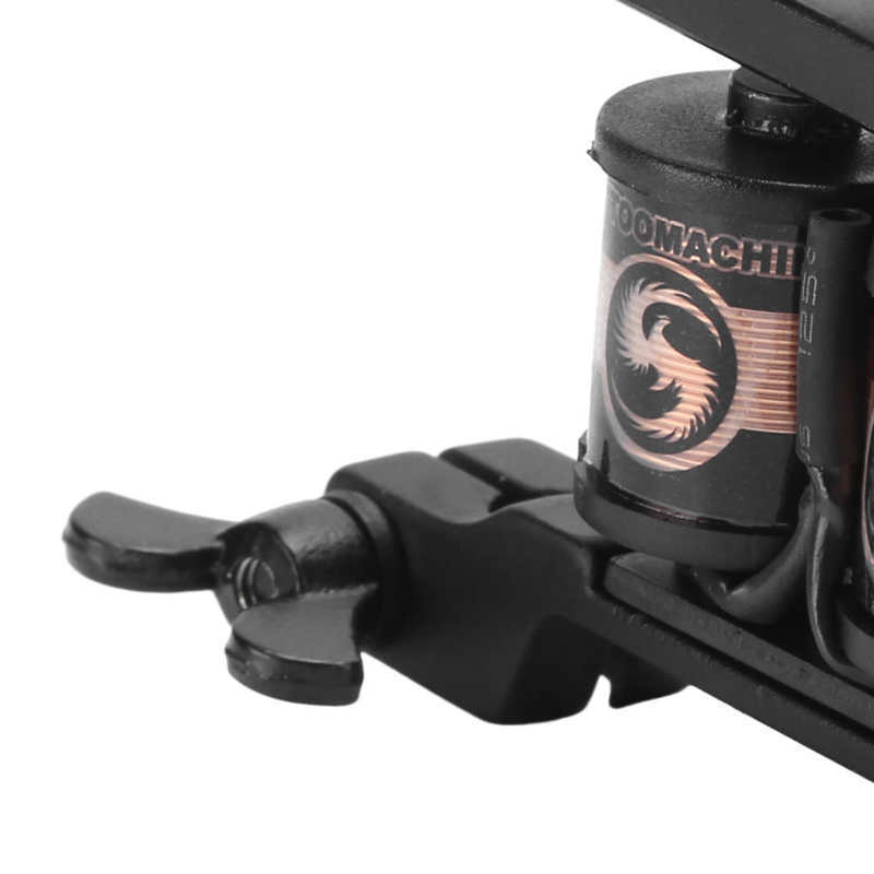 Tattoo Machine Professional Alloy Coil Tattoo Machine Portable Strong Motor Liner Shader Tattoo Machine Permanent Makeup Tattoo Accessories 230701