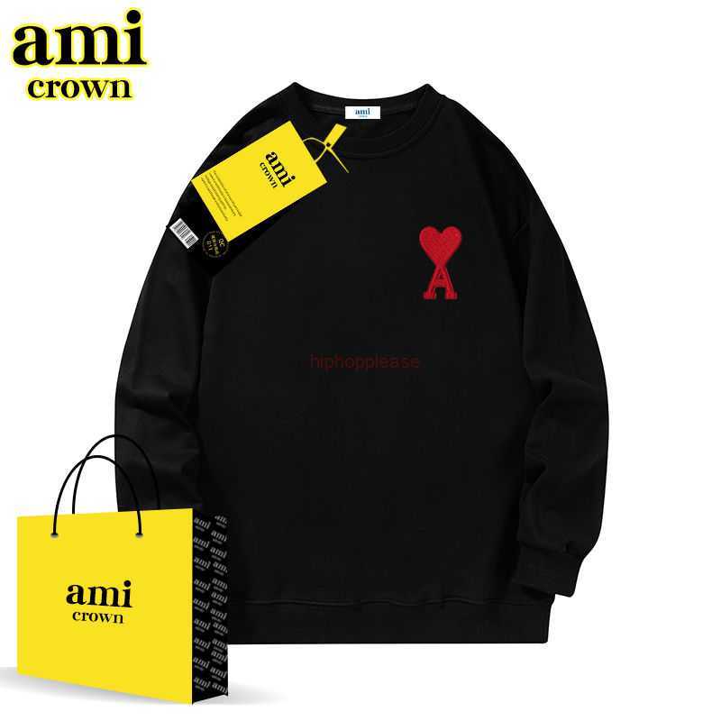 Ami Designer Fashion Clothing Mens Sweatshirts 22 New Autumn Fashion Brand Same Sticker Embroidery Round Neck American Sweater for Men Women Couple Costume Fashion, Shipping fee
Ami Designer Fashion Clothing Mens Sweatshirts 22 New Autumn Fashion Brand Same Sticker Embroidery Round Neck American Sweater for Men Women Couple Costume Fashion, Shipping fee