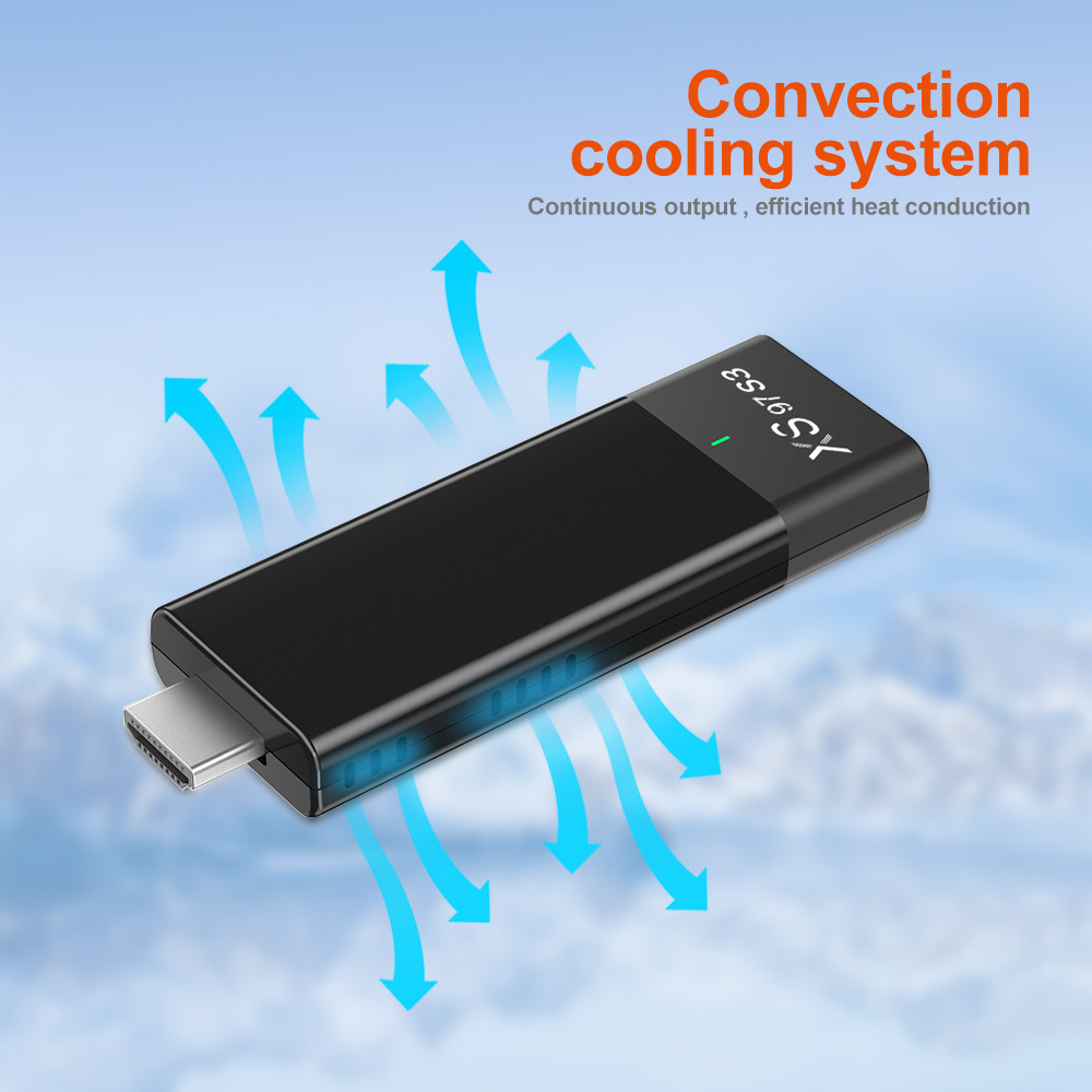 XS97 S3 TV Stick Box For Android 10 HD 4K HDR 2.4G 5G Wifi Model TV Box Media Player TV Receiver Set Top Box