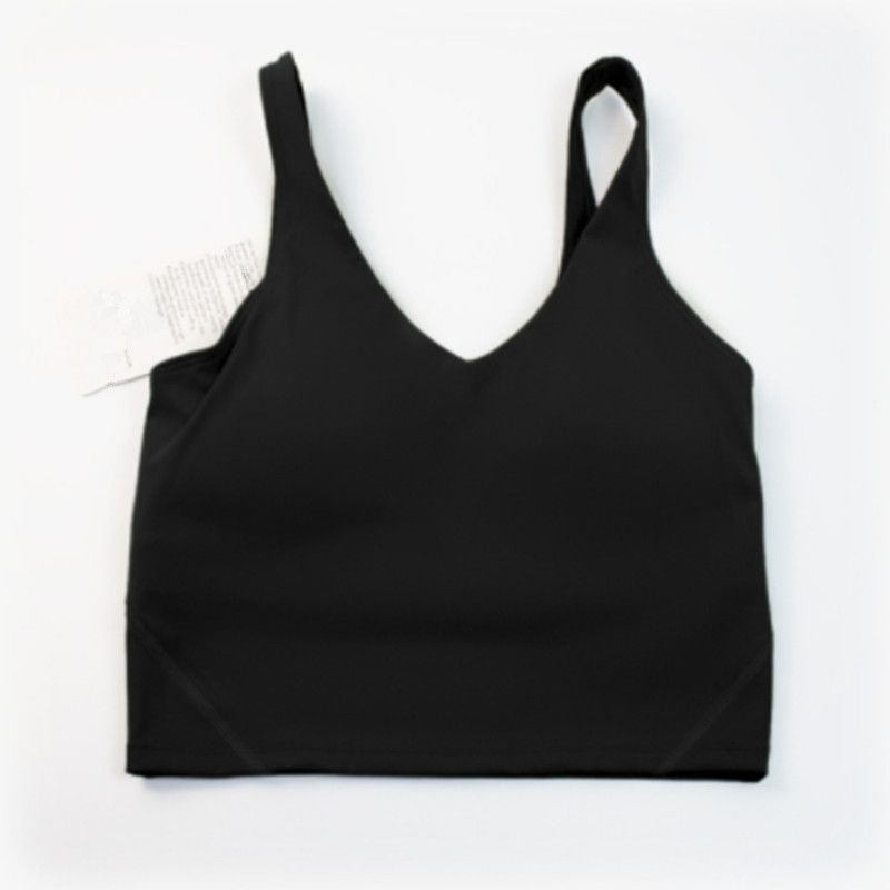align tank top u gym clothes yoga outfit quick dry women casual running nude tight sports bra fiess vest sport underwear