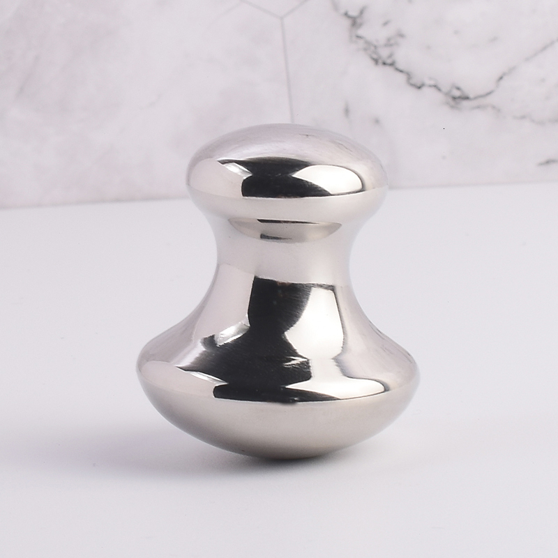 Massage Stones Rocks Mushroom Massager 304 Stainless Steel Face Gua Sha Tool Back Head Foot Massage Anti Wrinkle Cellulite Skin Health Beauty Product 