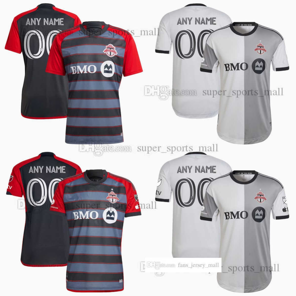 MLS Soccer Jerseys Toronto FC Akinola Bernardeschi Bradley Diomande Gutierrez Hedges Insigne Johnson Kaye Laryea O'Neill Osorio Petretta Rosted Servania Custom, Picture
MLS Soccer Jerseys Toronto FC Akinola Bernardeschi Bradley Diomande Gutierrez Hedges Insigne Johnson Kaye Laryea O'Neill Osorio Petretta Rosted Servania Custom, Picture