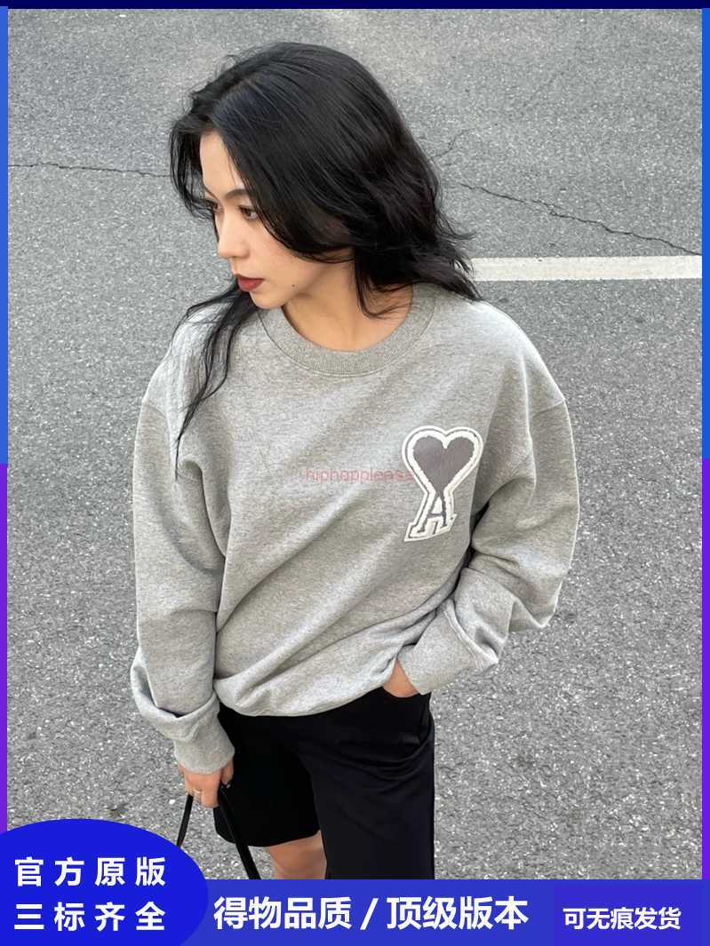 Ami Designer Fashion Clothing Men' Sweatshirts Ami Love Fashion Brand Round Neck Sweater Couple Style Star Embroidered Spades a Men' Women' Loose Pullover, Shipping fee
Ami Designer Fashion Clothing Men' Sweatshirts Ami Love Fashion Brand Round Neck Sweater Couple Style Star Embroidered Spades a Men' Women' Loose Pullover, Shipping fee