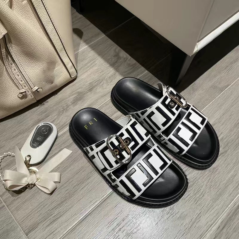 Summer brand designer women flip-flops dermis FFlogo double slide thick bottom sandal fashion flat men antislip casual beach slippers, Fd10
Summer brand designer women flip-flops dermis FFlogo double slide thick bottom sandal fashion flat men antislip casual beach slippers, Fd10