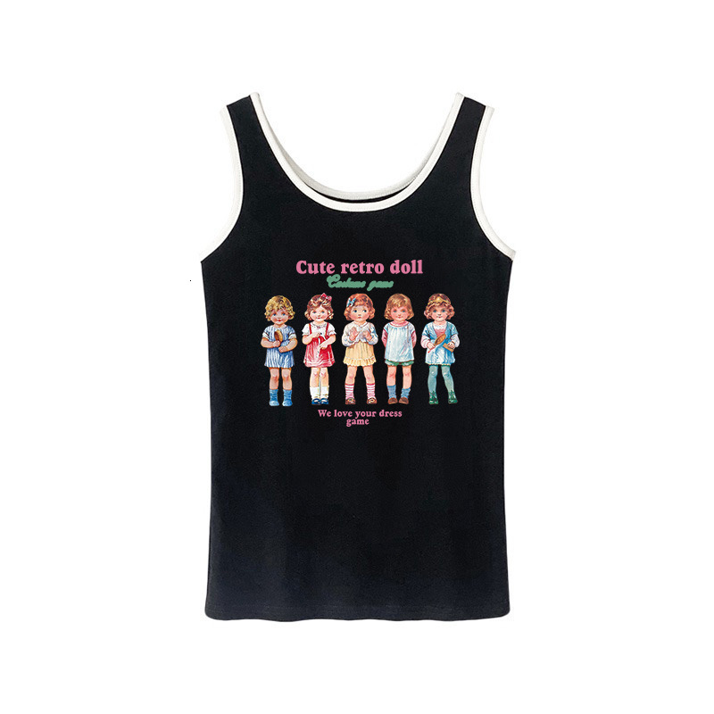 Y2k Slim Tops Women camisole fairy grunge Short sleeved Crop Top Punk Streetwear Female Gothic Harajuku Graphic Print 220602