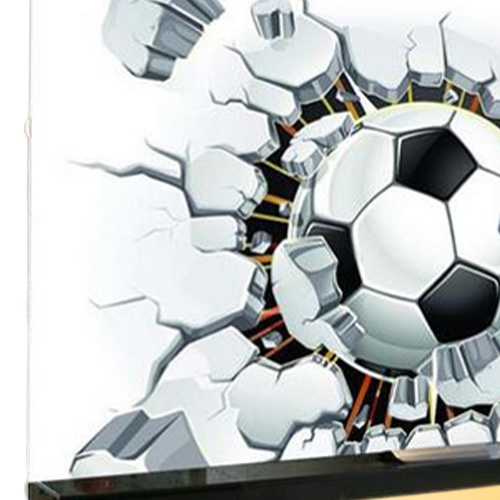 Custom Wall Mural Wallpaper 3D Soccer Sport Creative Art Wall Painting LivingRoom Bedroom TV Background Po Wallpaper Football6082024