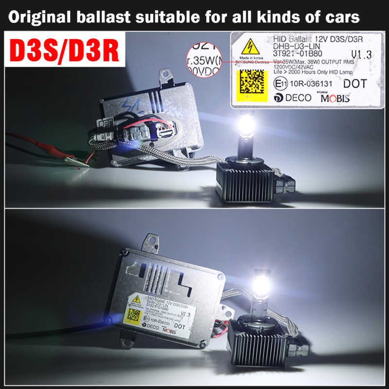 New Bulision D3S Headlights HID D1S D2S D4S D5S D8S D1R D2R D3R Turbo LED 35000LM Two-sided CSP Chip 6500K 4300K 90W Plug Play