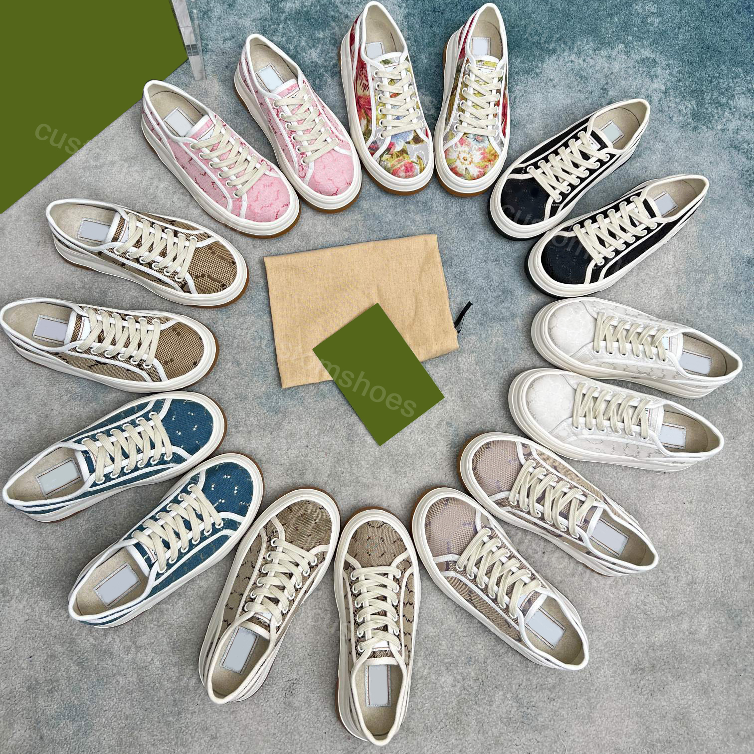 Designer Sneakers Women Shoes Low Top Canvas Trainers G Platform Shoe Flat Rubber Sneaker Letter Printing Vintage Trainer Luxury Outdoor With Box
Designer Sneakers Women Shoes Low Top Canvas Trainers G Platform Shoe Flat Rubber Sneaker Letter Printing Vintage Trainer Luxury Outdoor With Box