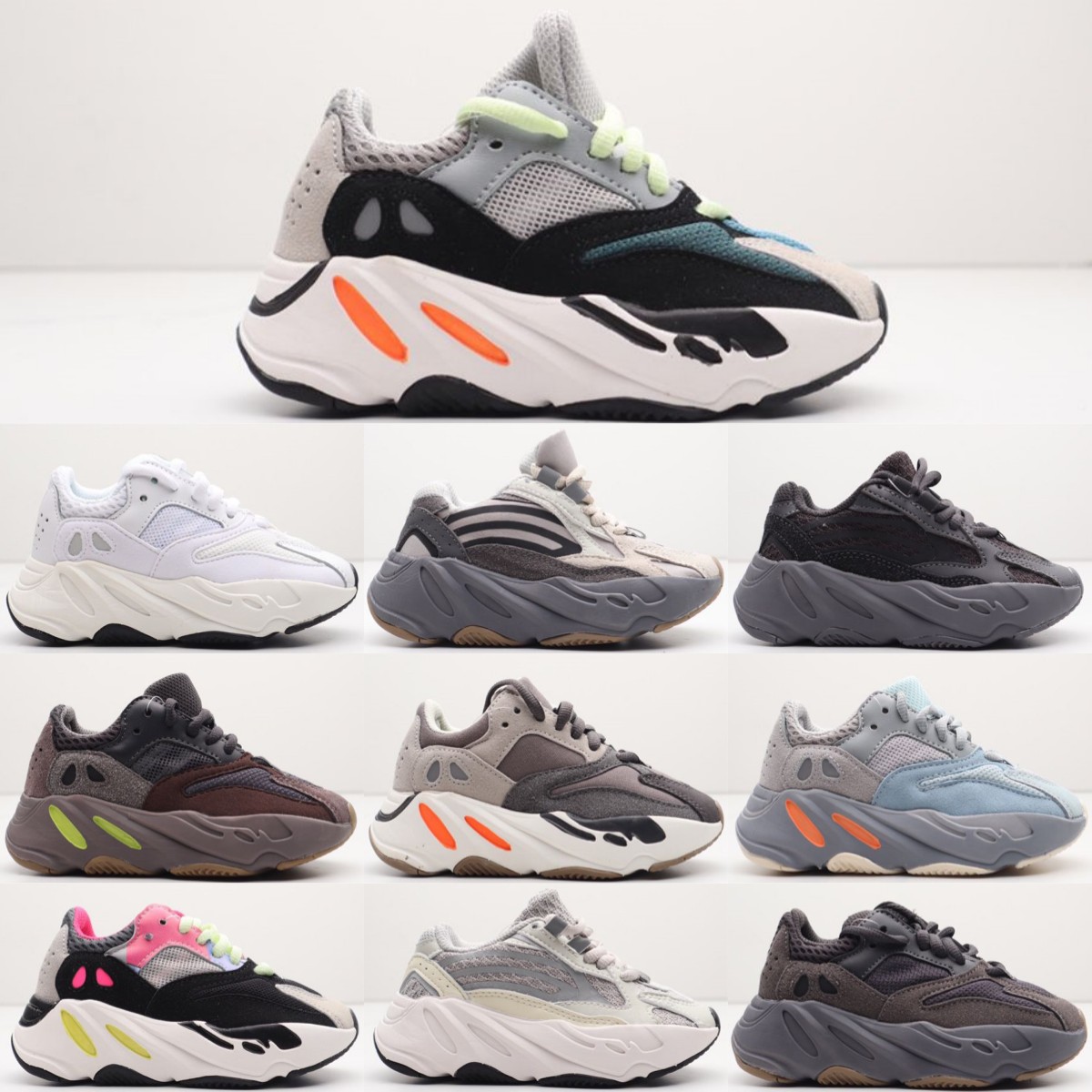 Kids Shoes Wave Runner Sneakers Running Children Toddlers Static Shoe Youth Kid Trainers Boys Girls Static Tephra Vanat Orange Carbon Blue Magnet Phosphor 27-35
Kids Shoes Wave Runner Sneakers Running Children Toddlers Static Shoe Youth Kid Trainers Boys Girls Static Tephra Vanat Orange Carbon Blue Magnet Phosphor 27-35