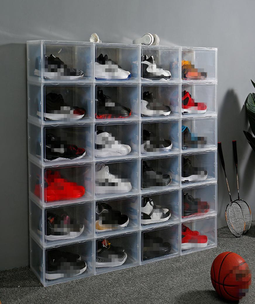New Transparent plastic basketball shoe storage box Japanese shoe box Thickened flip box shoe storage organizer JXW6565256323, Sky blue
New Transparent plastic basketball shoe storage box Japanese shoe box Thickened flip box shoe storage organizer JXW6565256323, Sky blue