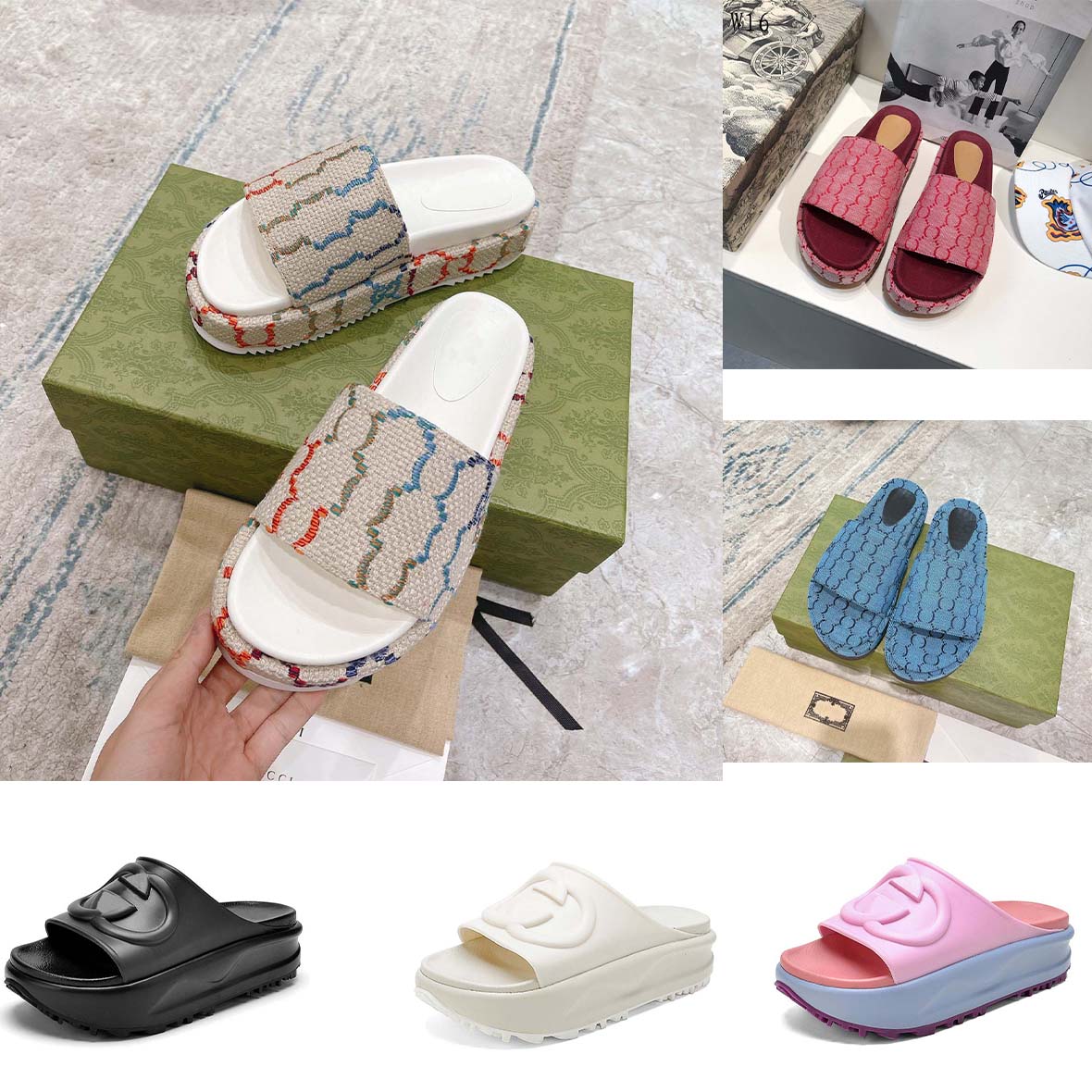 Luxury Brand designer Slippers sandels Embroidered Alphabet muffin platform Women Sandals Designer Couple Beach Slippers Summer Ladies Casual Slides Shoes, #12
Luxury Brand designer Slippers sandels Embroidered Alphabet muffin platform Women Sandals Designer Couple Beach Slippers Summer Ladies Casual Slides Shoes, #12