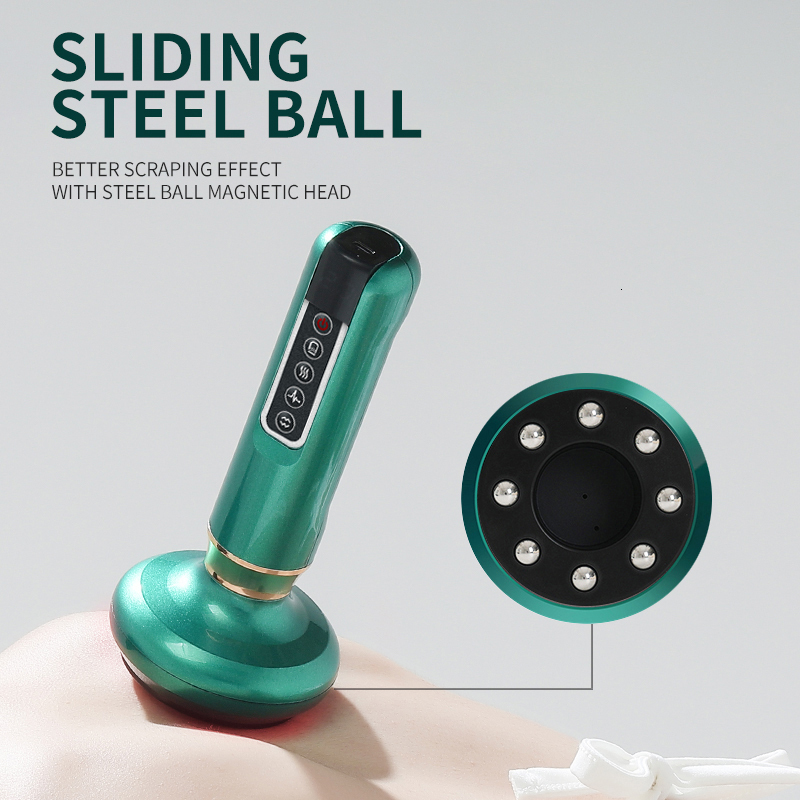 Back Massager Electric Vacuum Cupping Massage Body Cups Anti-Cellulite Therapy Massager for Body Electric Guasha Scraping Fat Burning Slimming 230701