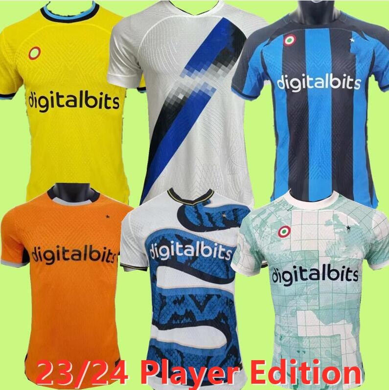 Inter Milans 22 23 24 LUKAKU soccer jerseys Player Version BARELLA DZEKO LAUTARO 2023 2024 BROZOVIC CALHANOGLU ALEXIS J.CORREA SKRINIAR football shirts uniforms 666
Inter Milans 22 23 24 LUKAKU soccer jerseys Player Version BARELLA DZEKO LAUTARO 2023 2024 BROZOVIC CALHANOGLU ALEXIS J.CORREA SKRINIAR football shirts uniforms 666
