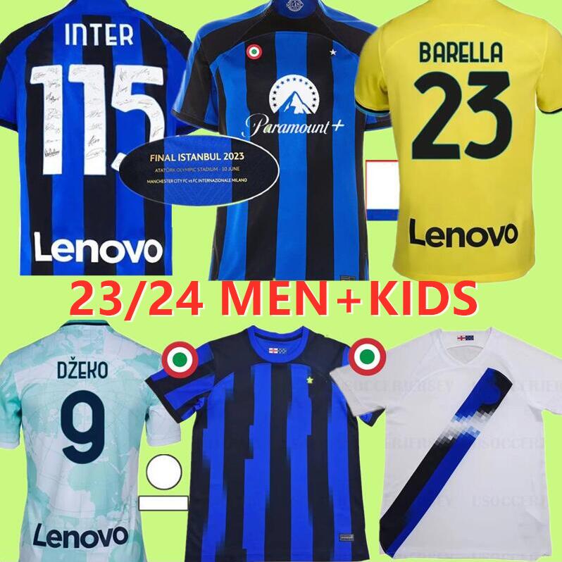 23 24 Maglia InTErs Final MiLAnS Soccer Jerseys Kids Kit Maillot de Foot LUKAKU DZEKO LAUTARO 2023 2024 IM Maglie Football Shirt 115 Years Anniversary Special sets, 22/23
23 24 Maglia InTErs Final MiLAnS Soccer Jerseys Kids Kit Maillot de Foot LUKAKU DZEKO LAUTARO 2023 2024 IM Maglie Football Shirt 115 Years Anniversary Special sets, 22/23