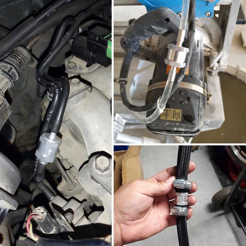 New Non Return Check Vae 6/8/10/12mm Aluminium Alloy Petrol Diesel Water Fuel Line One Way for Peugeot Renault