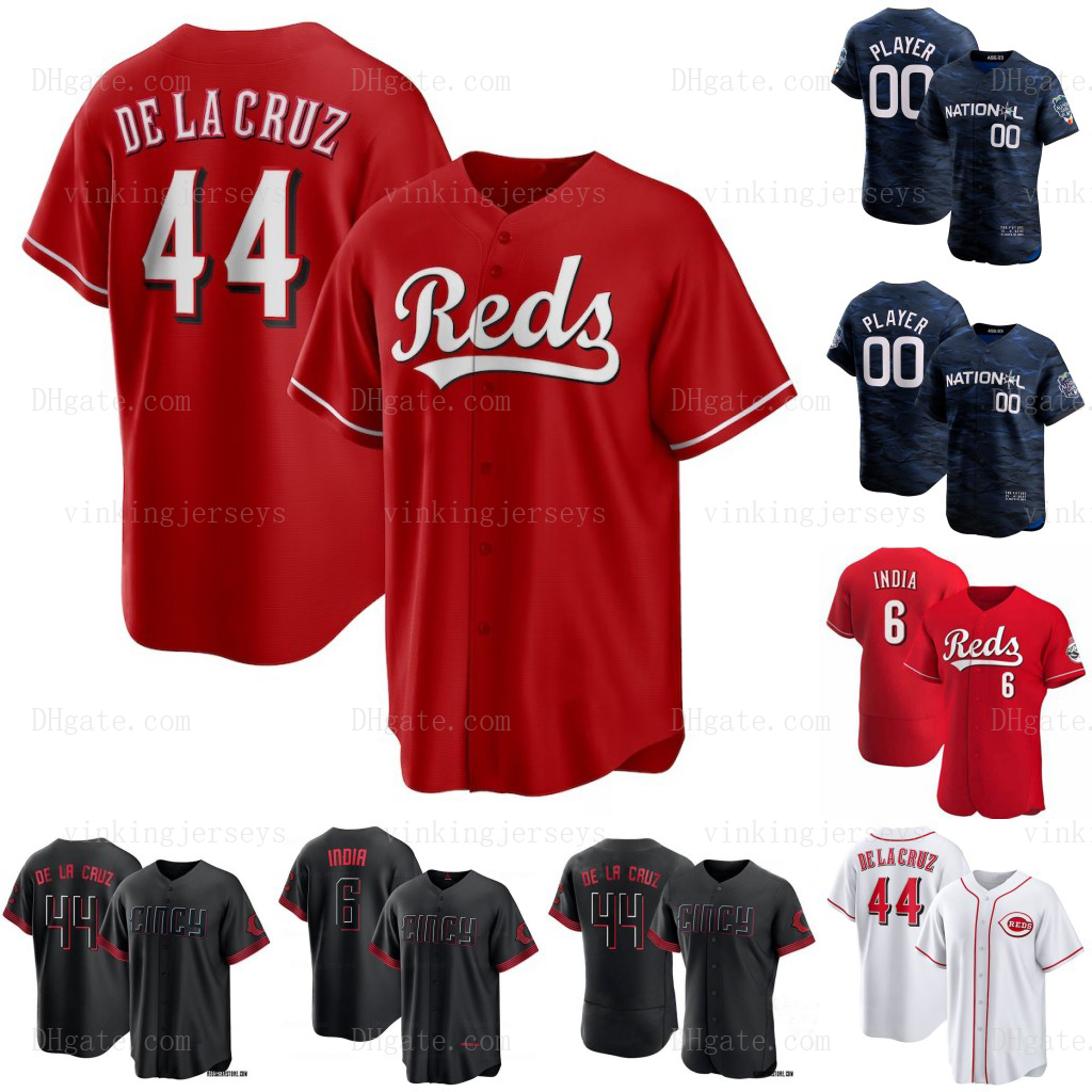 #44 Elly De La Cruz Reds jersey Jonathan India Tyler Stephenson Wil Myers Jonathan India Jake Fraley Stuart Fairchild Hunter Greene 2023 all star Baseball Jerseys men, Coolbase women
#44 Elly De La Cruz Reds jersey Jonathan India Tyler Stephenson Wil Myers Jonathan India Jake Fraley Stuart Fairchild Hunter Greene 2023 all star Baseball Jerseys men, Coolbase women