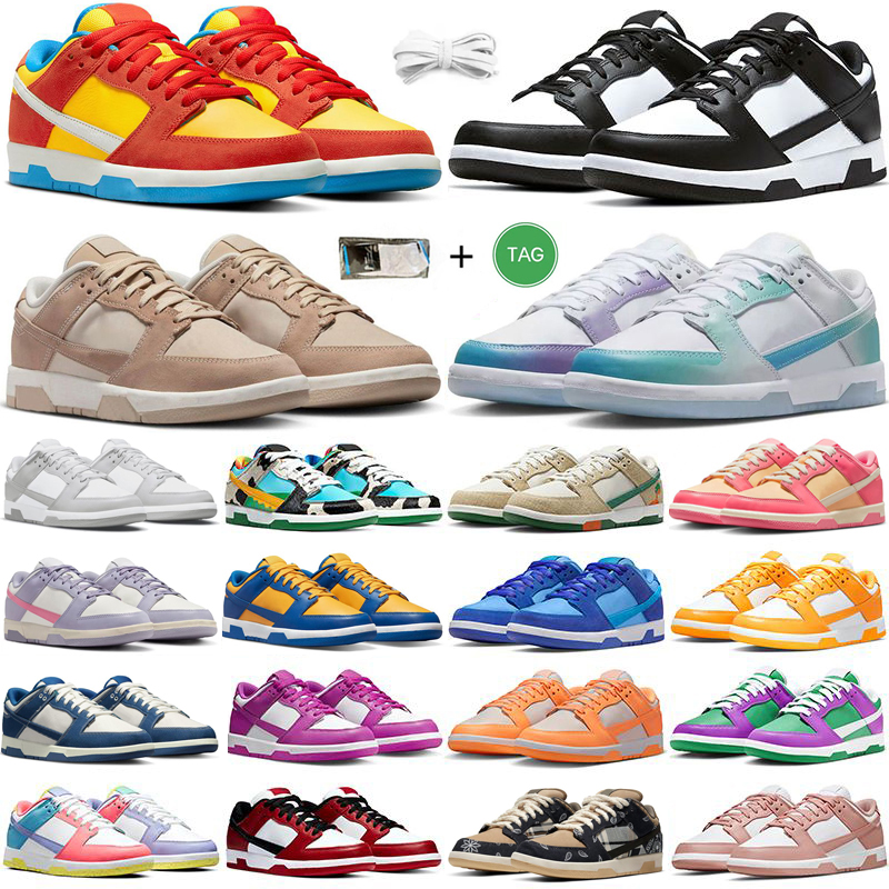 Jogging Walking Shoe 2023 Casual Flat Shoes Panda White Black Triple Pink Bart Simpson Sanddrift Jarritos Grey Fog UNC Men Women Trainers Sports Sneakers GAI, Color#3
Jogging Walking Shoe 2023 Casual Flat Shoes Panda White Black Triple Pink Bart Simpson Sanddrift Jarritos Grey Fog UNC Men Women Trainers Sports Sneakers GAI, Color#3