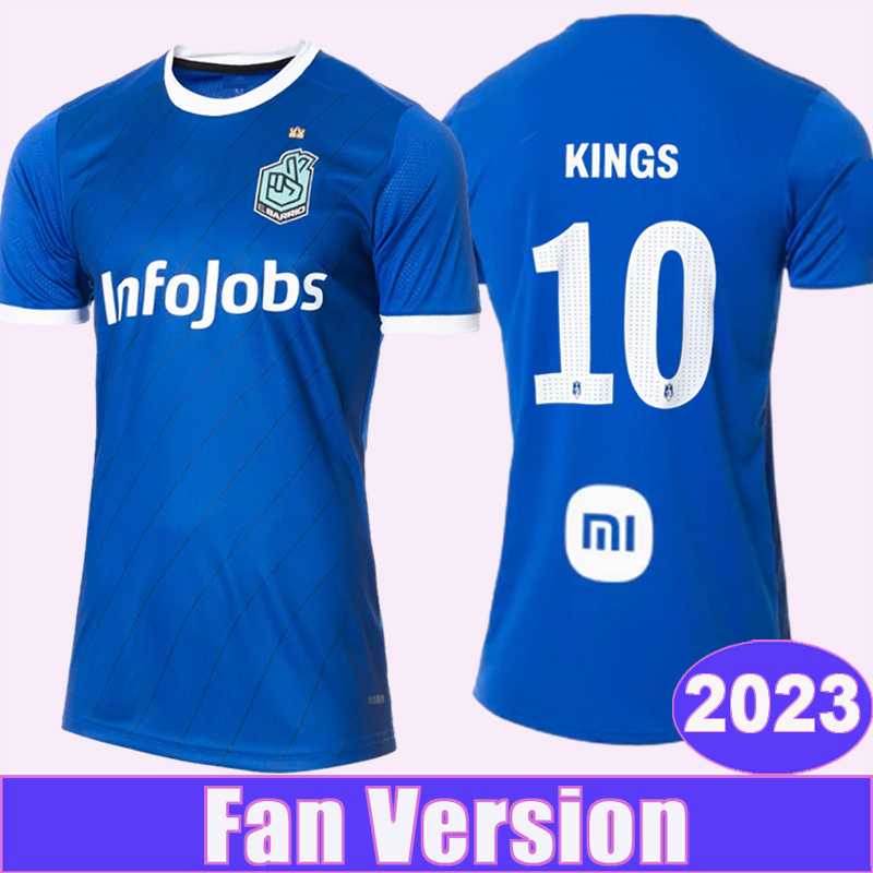 2023 El Barrio KINGS Mens Soccer Jerseys Home Blue S~2XL Football Shirts Short Sleeve Uniform, Qm14045 2023 home no patch
2023 El Barrio KINGS Mens Soccer Jerseys Home Blue S~2XL Football Shirts Short Sleeve Uniform, Qm14045 2023 home no patch