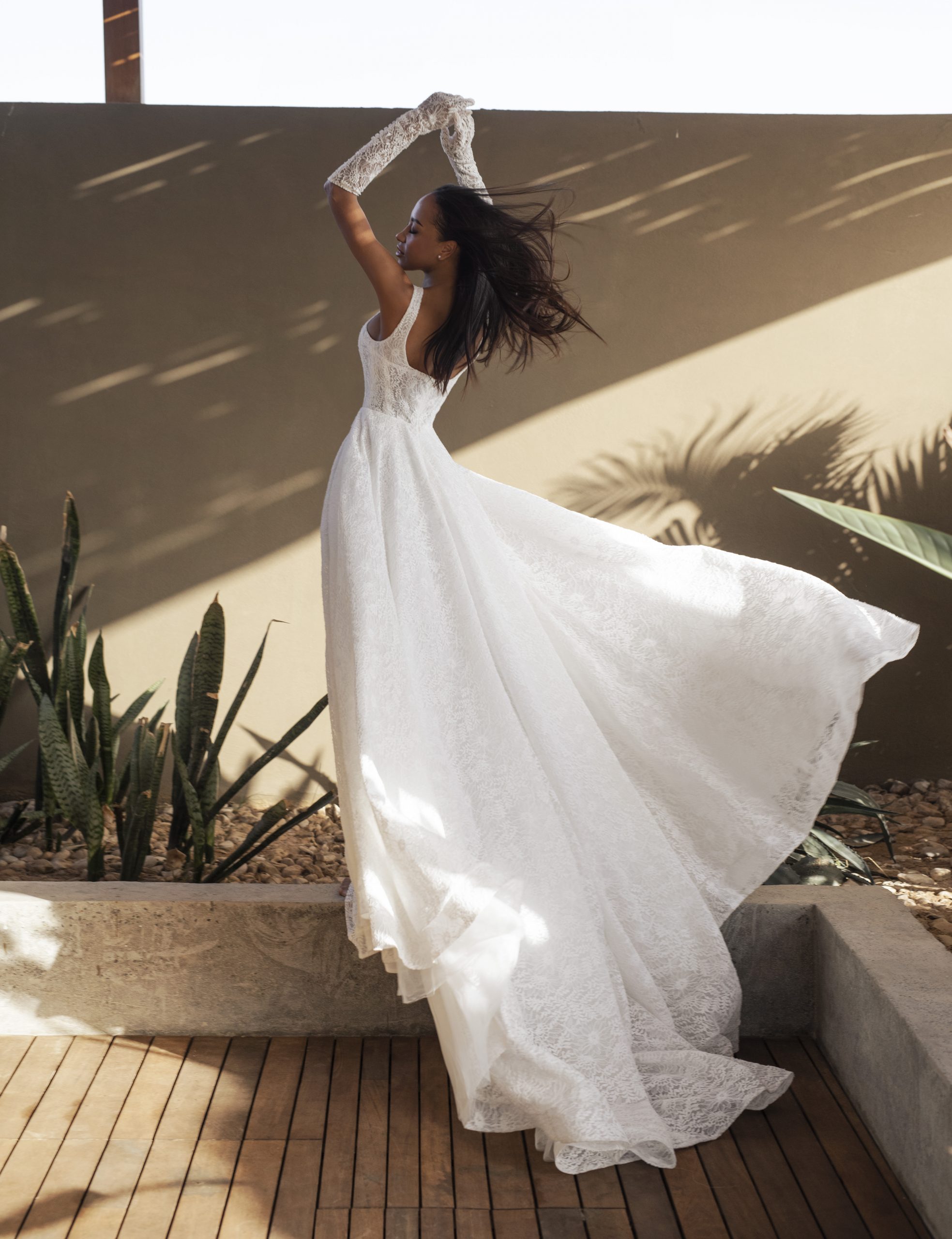 Boho A e Dresses For Bride Straps Lace Wedding Dress Zipper Back Sleeveless Designer Bridal Gowns