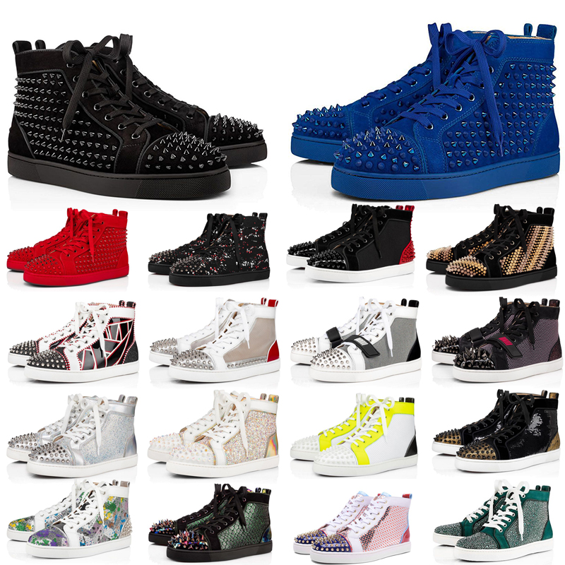With Box Luxury Loafers Red Bottom Designer Shoes Platform Sneakers Big Size Spikes Mens Womens Casual Shoe Glitter Bottoms Flat Trainers, #27
With Box Luxury Loafers Red Bottom Designer Shoes Platform Sneakers Big Size Spikes Mens Womens Casual Shoe Glitter Bottoms Flat Trainers, #27