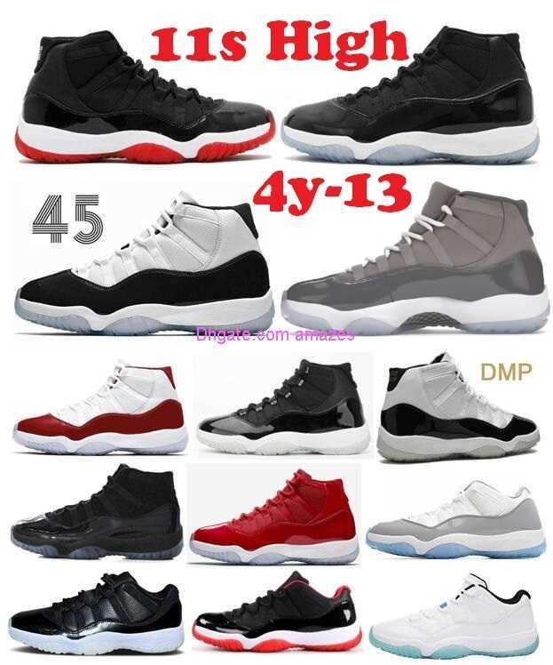 11 11s Cherry Cement Cool Grey DMP Bred Space Jam Concord Basketball Shoes XI Low High 2023 Jubilee 25th Anniversary Gym Red 72-10 Gamma Blue Men Women Sneakers US 4Y-13, Bred 2019
11 11s Cherry Cement Cool Grey DMP Bred Space Jam Concord Basketball Shoes XI Low High 2023 Jubilee 25th Anniversary Gym Red 72-10 Gamma Blue Men Women Sneakers US 4Y-13, Bred 2019