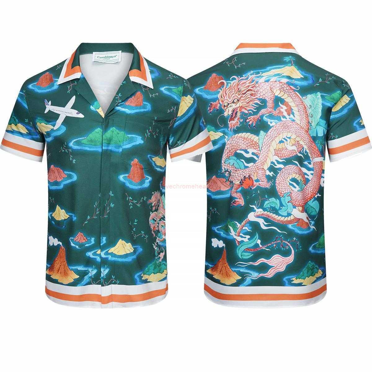 Casa Designer Fashion Clothing Shirts Tracksuits 2023 New Casablanca Islands Flying Dragon Short Sleeve Shirts in Fashion for Men Women's Leisure, Shipping fee
Casa Designer Fashion Clothing Shirts Tracksuits 2023 New Casablanca Islands Flying Dragon Short Sleeve Shirts in Fashion for Men Women's Leisure, Shipping fee
