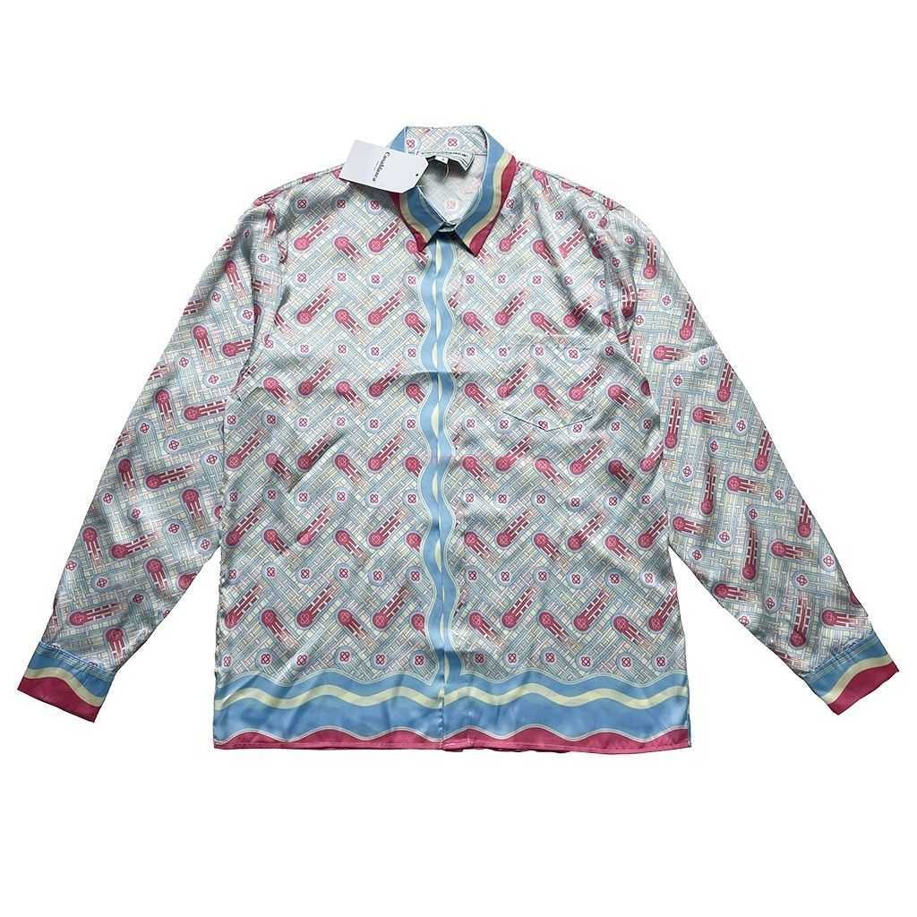 Casa Designer Fashion Clothing Shirts Tracksuits High Quality Casablanca Embossed Gradient Printed Men's Women's Loose Versatile Silk Long Sleeved Shirt Shorts, Shipping fee
Casa Designer Fashion Clothing Shirts Tracksuits High Quality Casablanca Embossed Gradient Printed Men's Women's Loose Versatile Silk Long Sleeved Shirt Shorts, Shipping fee