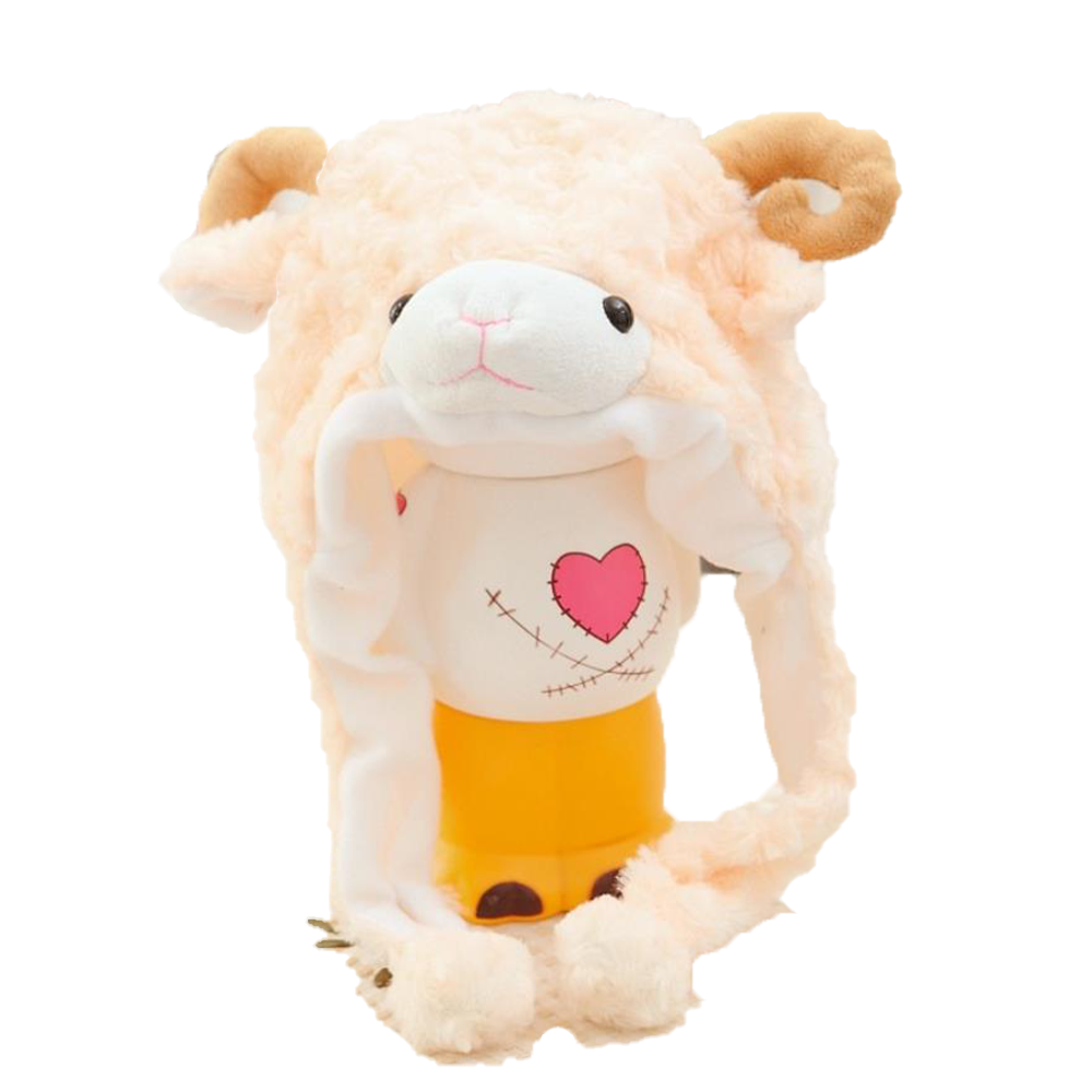 Plush Fur Animal Hat Cute Cartoon Dog Rabbit Cow Panda Winter Warm Cap Party Christmas Halloween Decorations Cosplay Accessories5865427