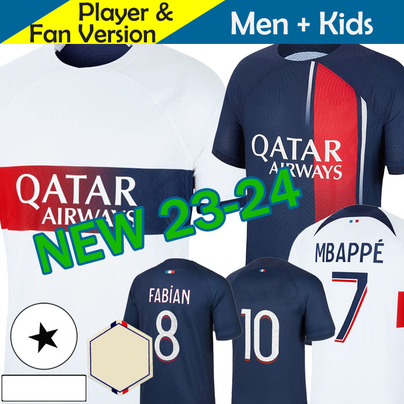 Maillot PsGs MBAPPE Soccer Jerseys Football Shirt Kids Kit 23/24 Player Version Training Pre Match 2023 2024 Maglia Paris Home Away 3rd Home Away HAKIMI FABIAN VITINHA, Usmnt 2022 away wc patch
Maillot PsGs MBAPPE Soccer Jerseys Football Shirt Kids Kit 23/24 Player Version Training Pre Match 2023 2024 Maglia Paris Home Away 3rd Home Away HAKIMI FABIAN VITINHA, Usmnt 2022 away wc patch