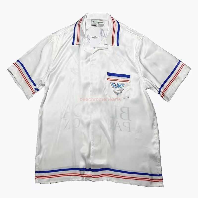 Casa Designer Fashion Clothing Shirts Tracksuits High Quality Casablanca White Swan Printed Men' Women' Loose Versatile Silk Short Sleeved Shirt, Shipping fee
Casa Designer Fashion Clothing Shirts Tracksuits High Quality Casablanca White Swan Printed Men' Women' Loose Versatile Silk Short Sleeved Shirt, Shipping fee