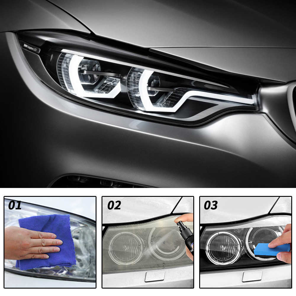 New Car Polishing Agent Scratch Remover Repair Fluid Headlight ReNew al Polish And Maintenance Liquid Kit Auto Accessories