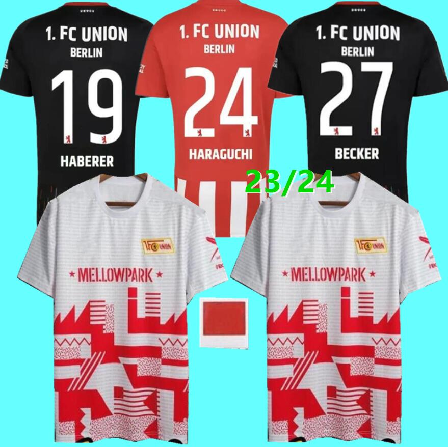23/24 Berlin Soccer Jerseys Union VOGLSAMMER SEGUIN BEHRENS BECKER TRIMMEL THORSBY OZTUNALI SEGUIN Home Away Football Shirts
23/24 Berlin Soccer Jerseys Union VOGLSAMMER SEGUIN BEHRENS BECKER TRIMMEL THORSBY OZTUNALI SEGUIN Home Away Football Shirts