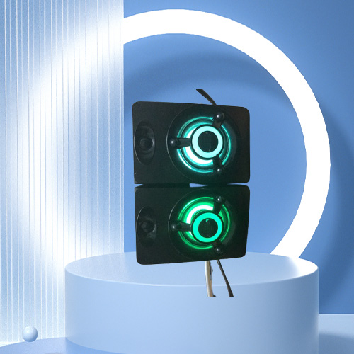 USB Wired Speaker LED Breathing Lights Computer Speakers Bass Stereo Music Player Sound Box for Laptop Notebook Tablet PC Smart Ph