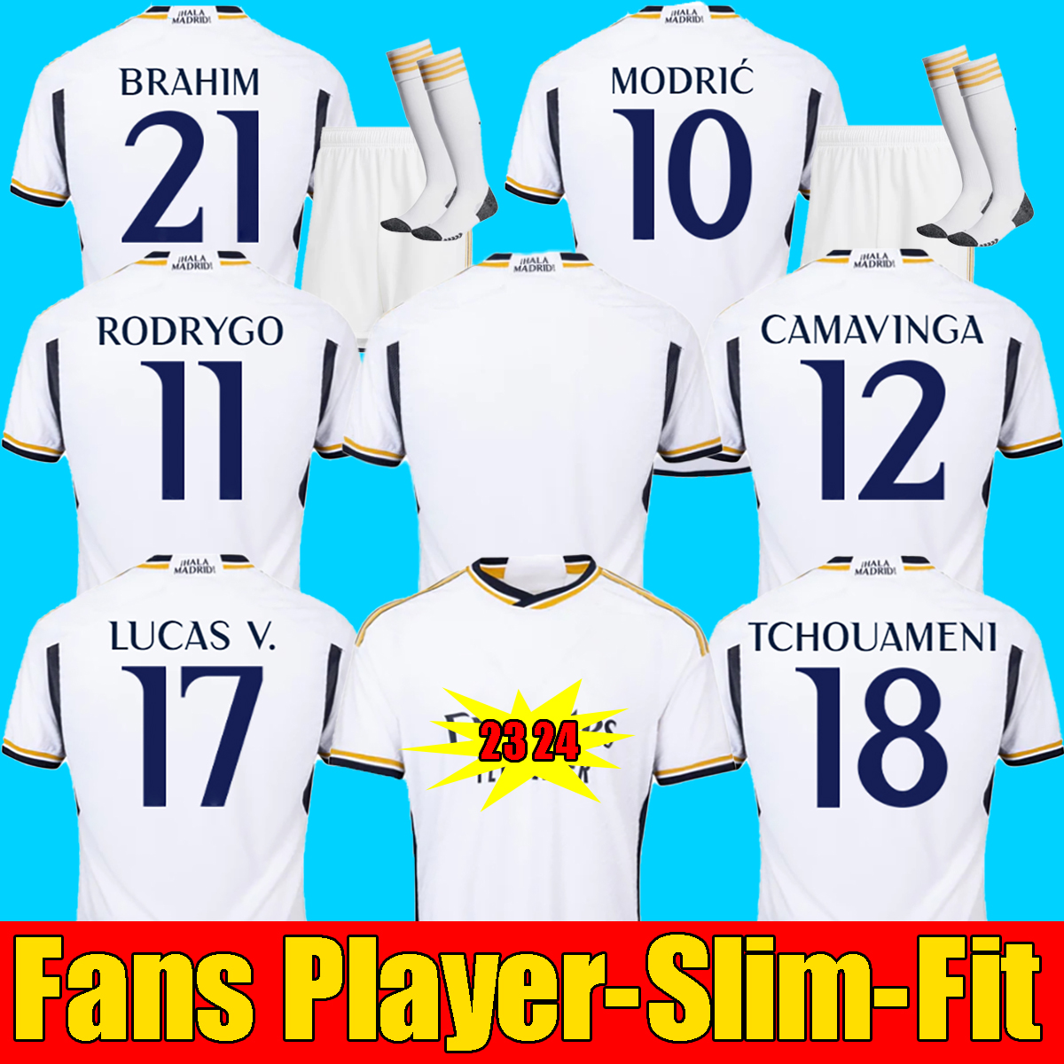 4XL 23 24 FANS Player Soccer Jerseys RODRGO Camiseta MADRIDS VINI JR CAMAVINGA TCHOUAMENI MADRIDS 2023 Football Shirt Kids Camiseta De Futbol Bellingham, 23-24 home+epl patch
4XL 23 24 FANS Player Soccer Jerseys RODRGO Camiseta MADRIDS VINI JR CAMAVINGA TCHOUAMENI MADRIDS 2023 Football Shirt Kids Camiseta De Futbol Bellingham, 23-24 home+epl patch