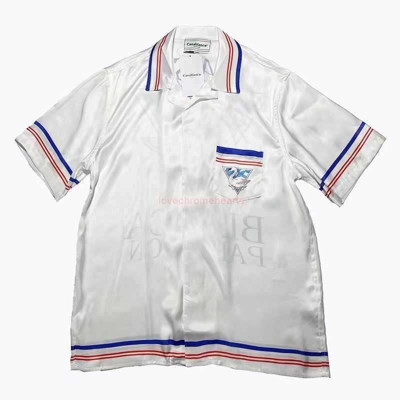 Casa Designer Fashion Clothing Shirts Tracksuits Casablanca Swan Printed Silk Short Sleeve Shirt for Men Women Couples Relaxed Casual Versatile, Beige
Casa Designer Fashion Clothing Shirts Tracksuits Casablanca Swan Printed Silk Short Sleeve Shirt for Men Women Couples Relaxed Casual Versatile, Beige