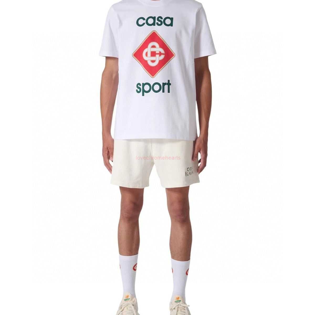 Casa Designer Fashion Clothing Tees Tshirts 2023 New Casablanca Casual Round Neck Letter Pattern Printing Versatile Fashion Short Sleeve T-shirt Trend, White
Casa Designer Fashion Clothing Tees Tshirts 2023 New Casablanca Casual Round Neck Letter Pattern Printing Versatile Fashion Short Sleeve T-shirt Trend, White