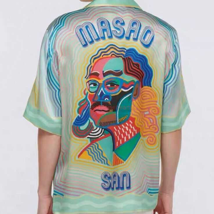 Casa Designer Fashion Clothing Shirts Tracksuits High Quality Casablanca 22s Gradient Poker King Gradient Men' Women' Lovers Hawaiian Short Sleeve Shirt, Shipping fee
Casa Designer Fashion Clothing Shirts Tracksuits High Quality Casablanca 22s Gradient Poker King Gradient Men' Women' Lovers Hawaiian Short Sleeve Shirt, Shipping fee