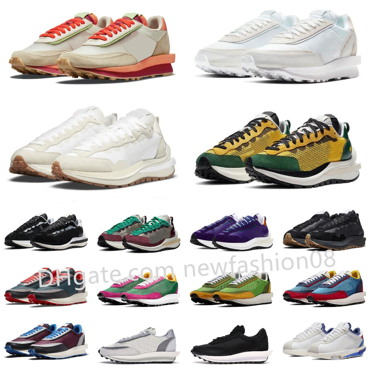 Designer shoes waffle VaporWaffle mens running shoes pegasus Undercover LDWaffle ld Pure Platinum white Black Gum Nylon men women trainers sports sneakers, Box
Designer shoes waffle VaporWaffle mens running shoes pegasus Undercover LDWaffle ld Pure Platinum white Black Gum Nylon men women trainers sports sneakers, Box