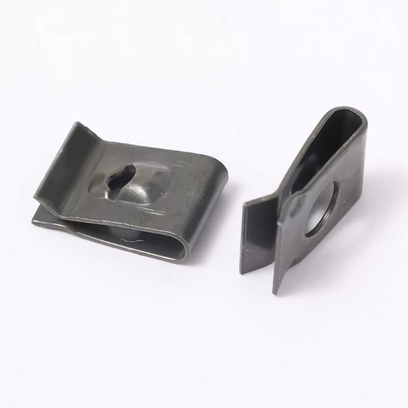 New 10/20/30/40pcs Screw Base U Modification Fastener Metal Fender Bumper Protection Clip Car Interior Accessories