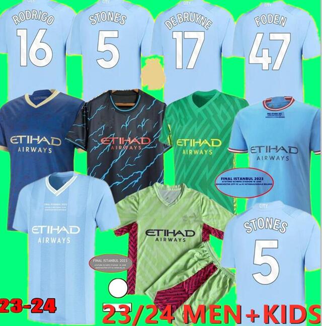 Soccer Jerseys HAALAND 23 24 DE BRUYNE PHILLIPS MANS CITIES GREALISH FERRAN MAHREZ FODEN BERNARDO JOAO CANCELO Z RODRIGO Football Shirt Men Kids Kit Sets Uniforms
Soccer Jerseys HAALAND 23 24 DE BRUYNE PHILLIPS MANS CITIES GREALISH FERRAN MAHREZ FODEN BERNARDO JOAO CANCELO Z RODRIGO Football Shirt Men Kids Kit Sets Uniforms