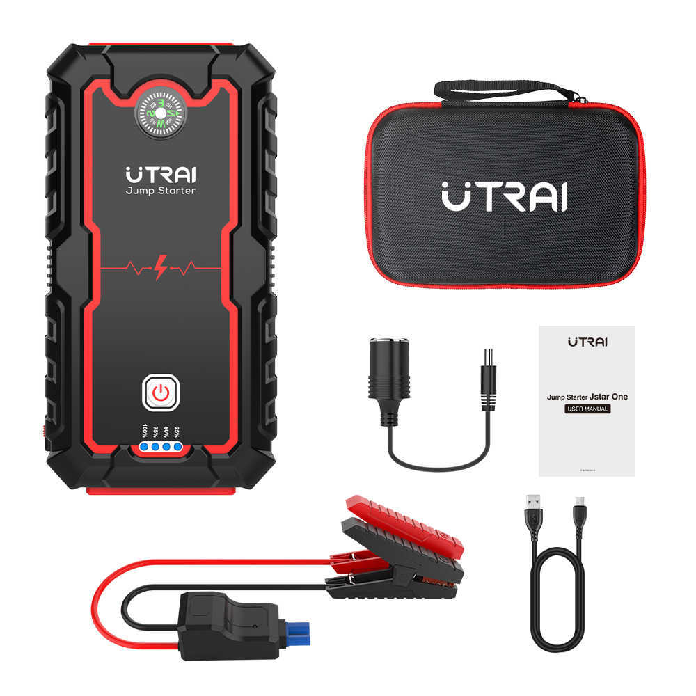 New UTRAI Power Bank 2000A Jump Portable Charger Booster 12V Auto Starting Device Emergency Car Battery Starter